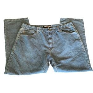 Most OFCL Seven MO7 Light Wash Jeans Size 44X32 Straight Loose Streetwear Skater